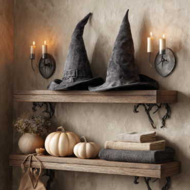 soufiane08552_Witch_Hat_Accents_Mini_hats_on_shelves_or_oversiz_22a3ecb0-8a9f-4689-b57c-a5b54d9cbd44